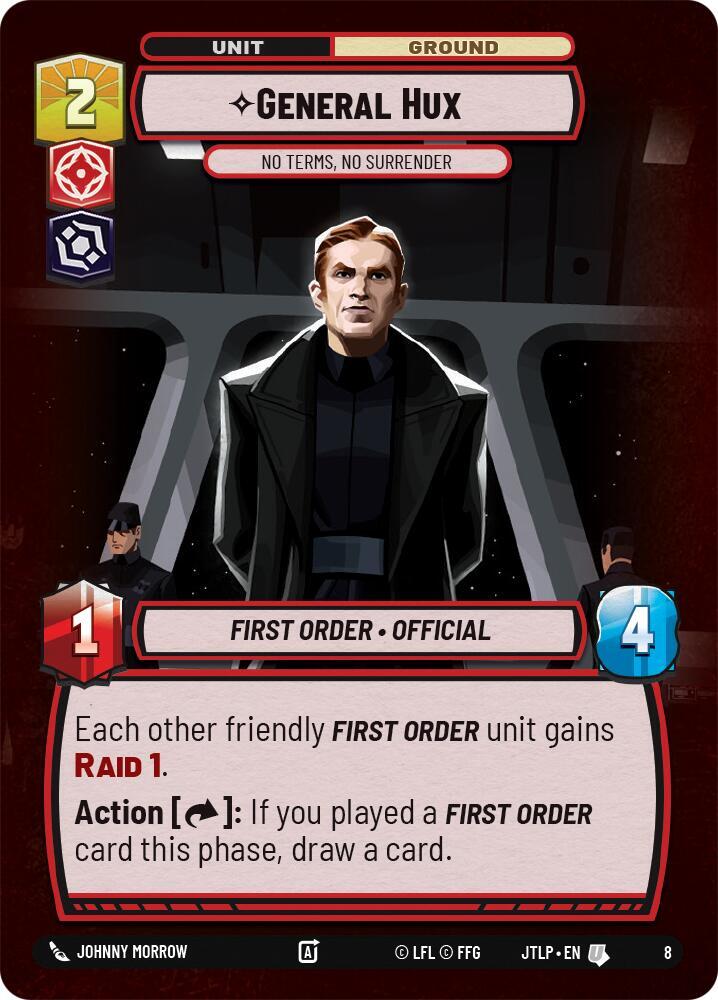 General Hux - No Terms, No Surrender card image