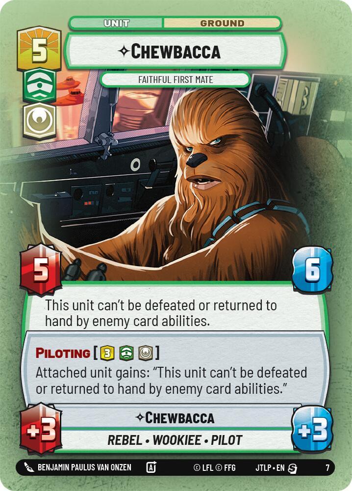 Chewbacca - Faithful First Mate card image