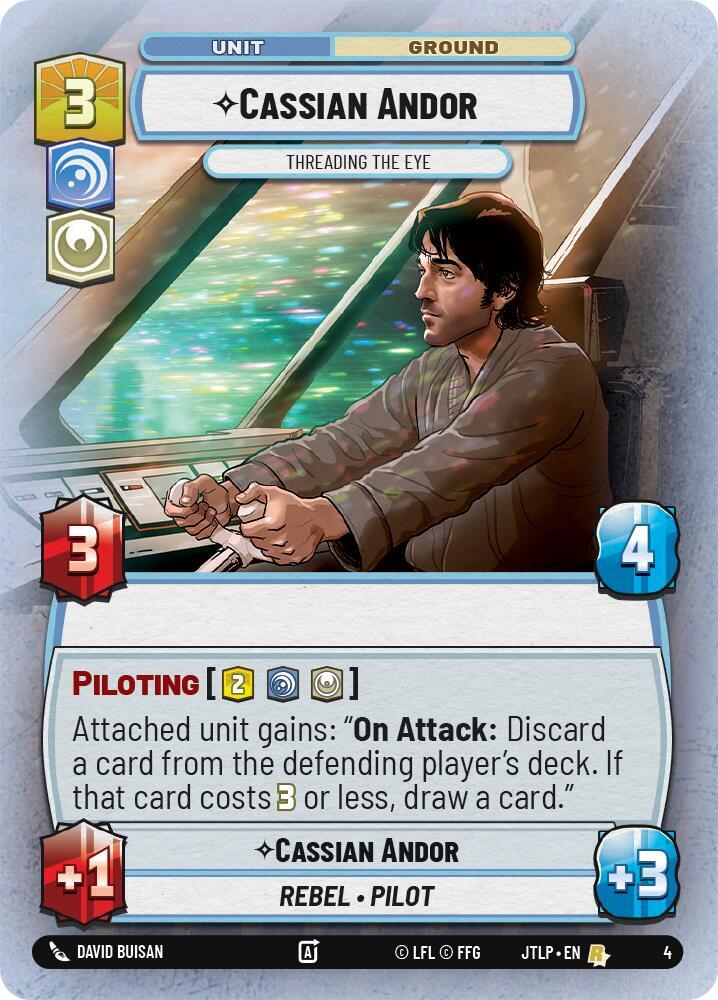 Cassian Andor - Threading the Eye card image