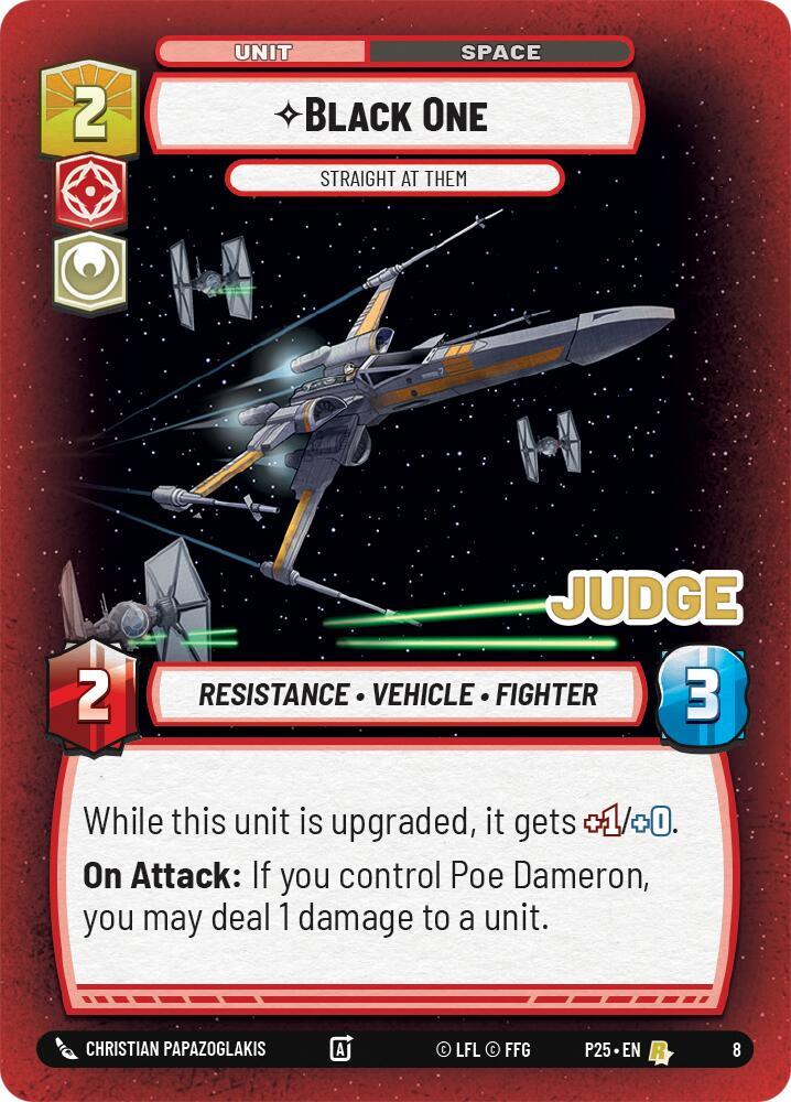 Black One - Straight At Them card image