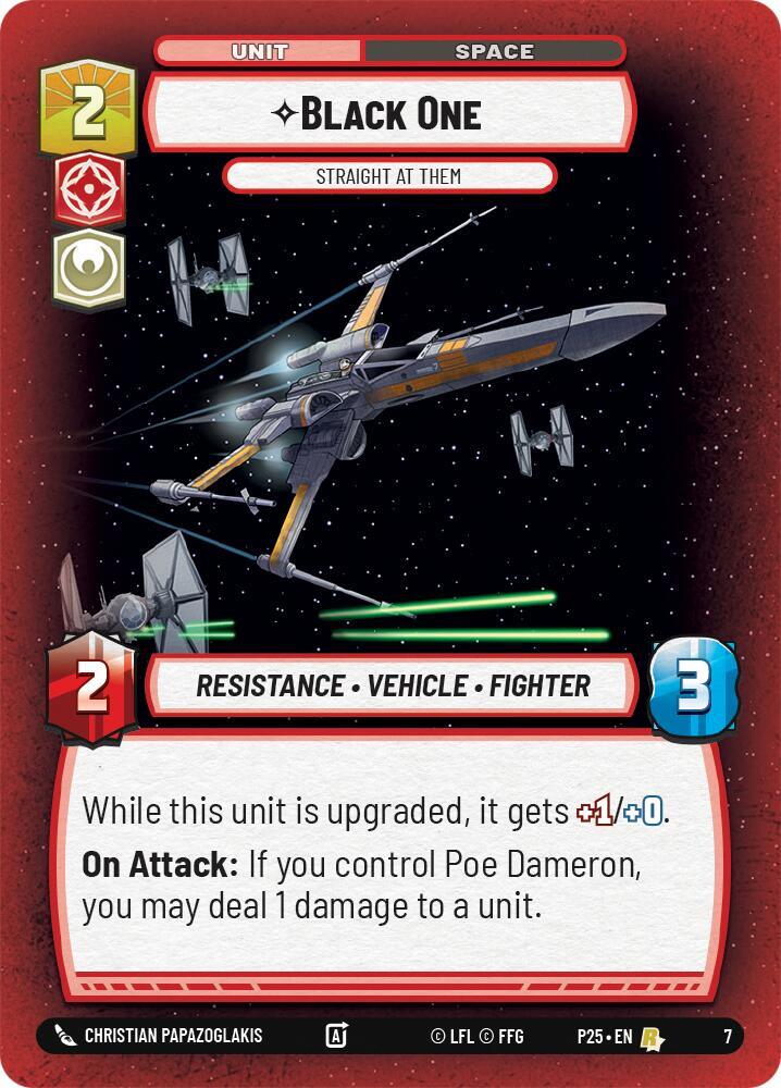 Black One - Straight At Them card image