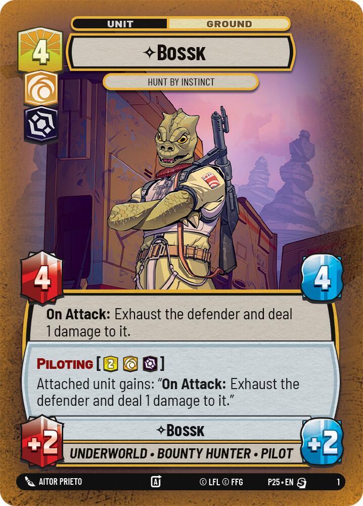 Bossk - Hunt By Instinct card image