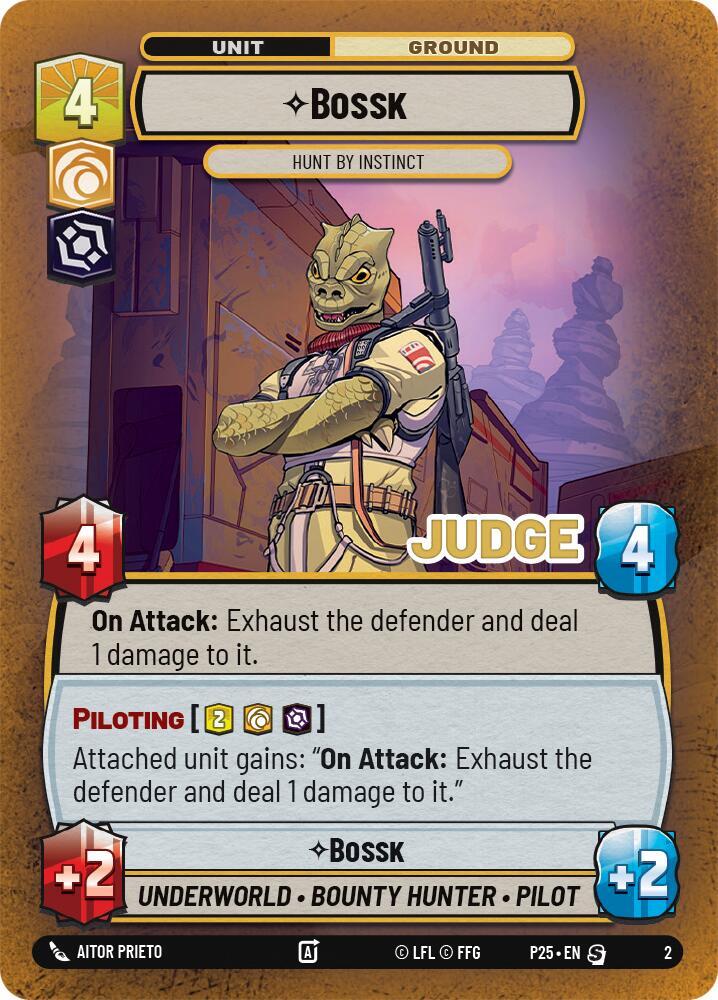 Bossk - Hunt By Instinct card image