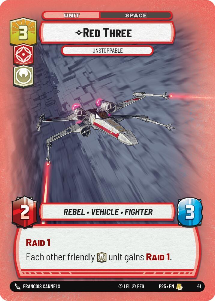 Red Three - Unstoppable card image