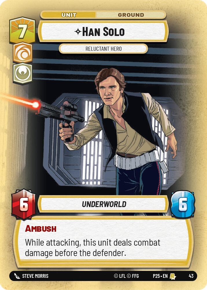 Han Solo - Reluctant Hero card image