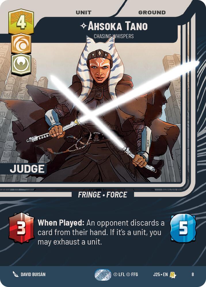 Ahsoka Tano - Chasing Whispers card image