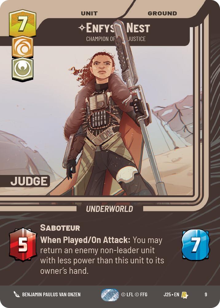 Enfys Nest - Champion of Justice card image