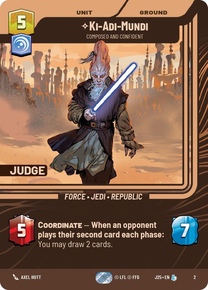 Ki-Adi-Mundi - Composed and Confident card image
