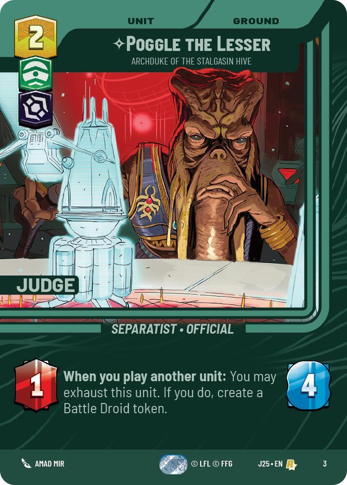 Poggle the Lesser - Archduke of the Stalgasin Hive card image