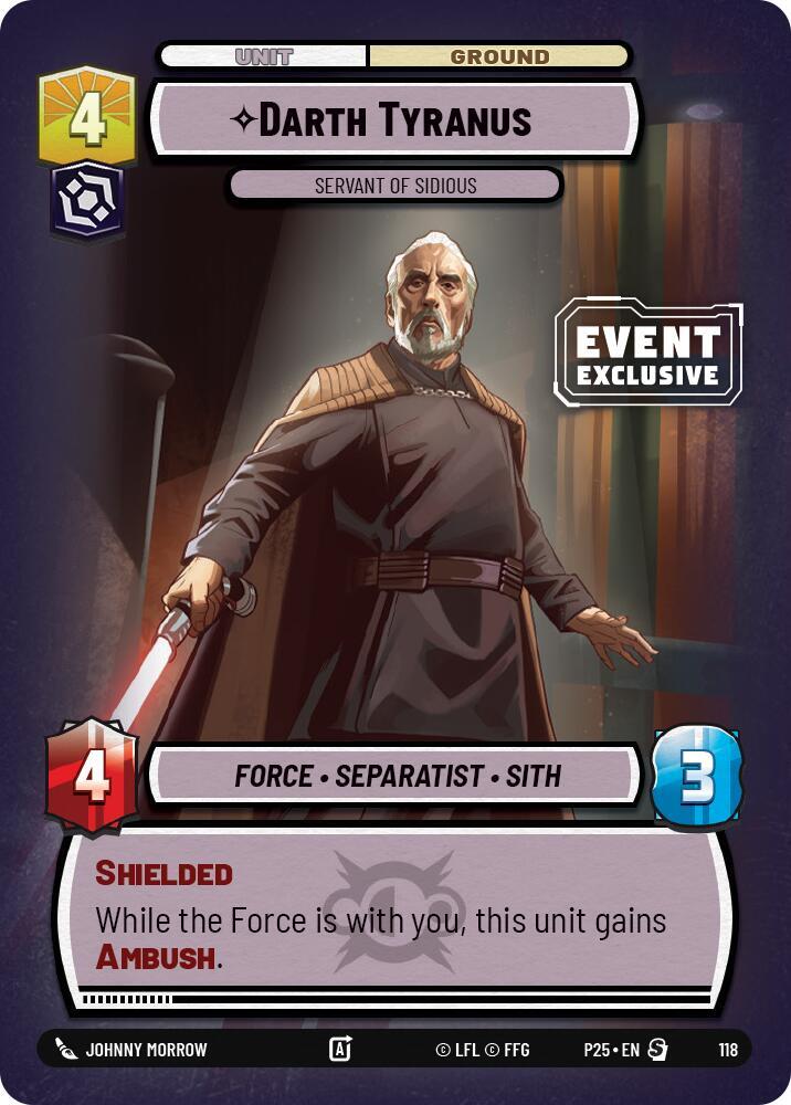 Darth Tyranus - Servant of Sidious card image