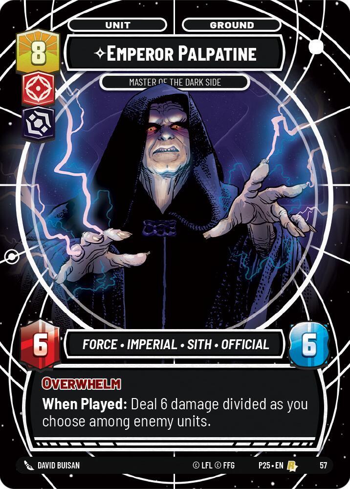 Emperor Palpatine - Master of the Dark Side card image