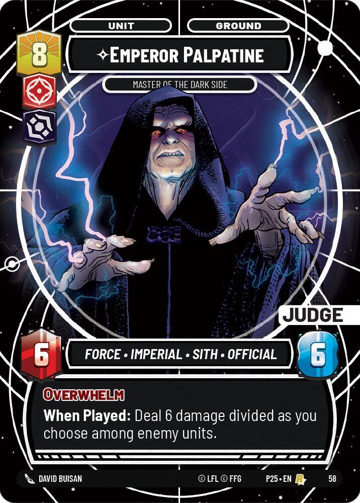 Emperor Palpatine - Master of the Dark Side card image