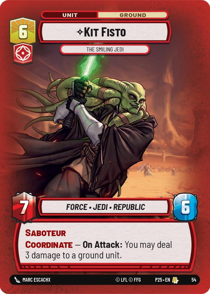Kit Fisto - The Smiling Jedi card image