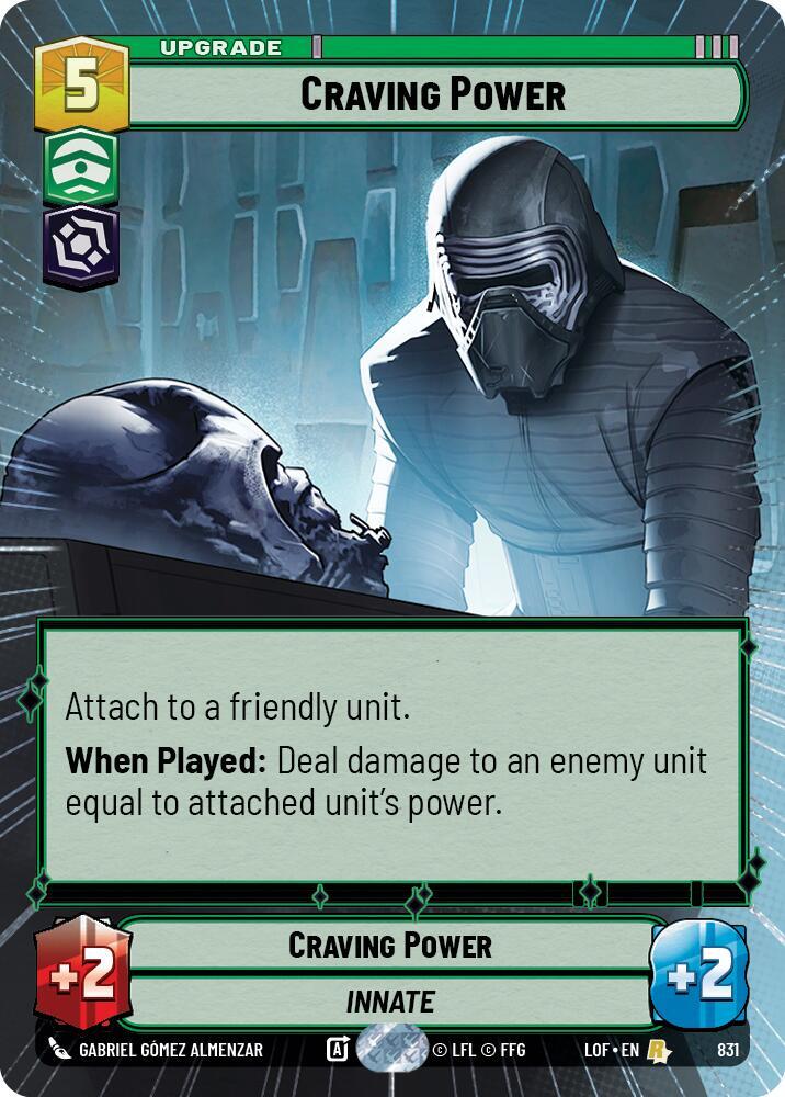 Craving Power (Hyperspace Foil) card image