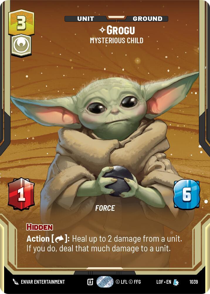 Grogu - Mysterious Child (Prestige) card image