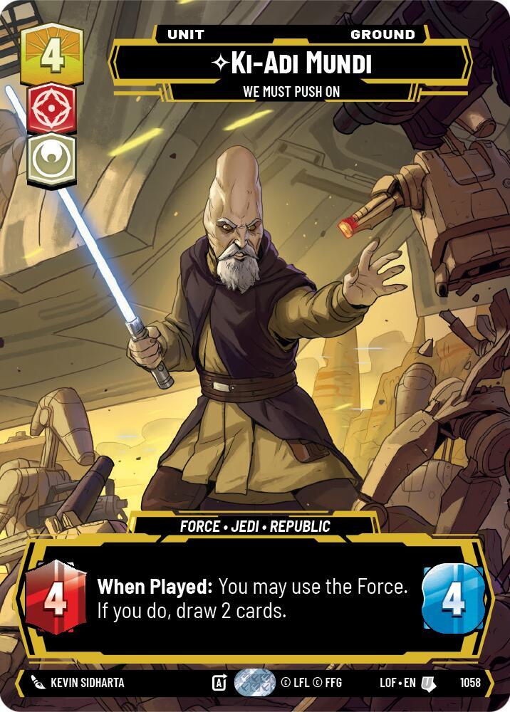 Ki-Adi-Mundi - We Must Push On (Prestige) card image