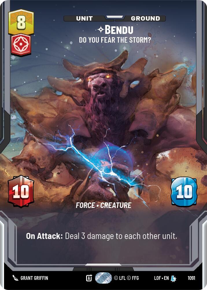 Bendu - Do You Fear the Storm? (Prestige Foil) card image