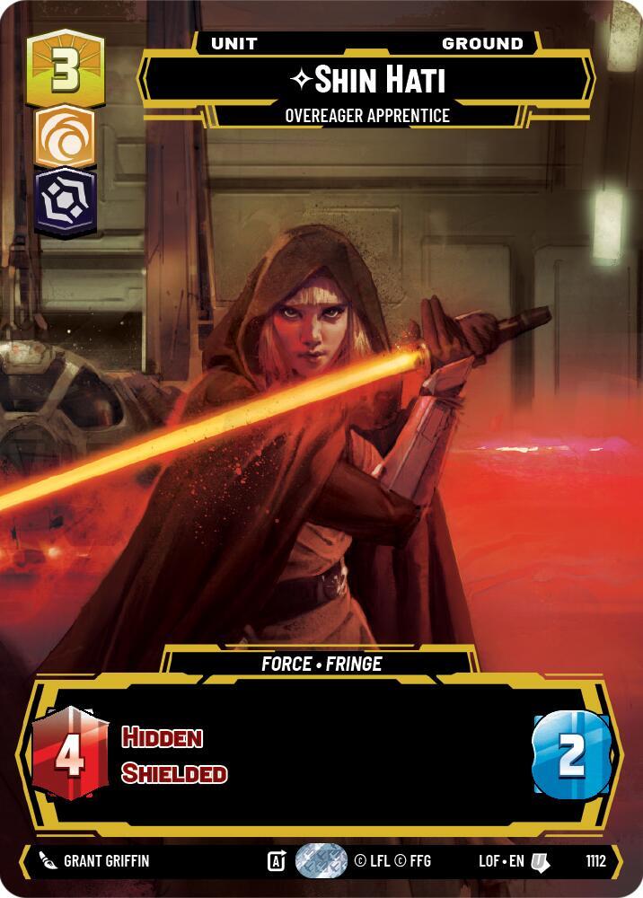 Shin Hati - Overeager Apprentice (Prestige Foil) card image