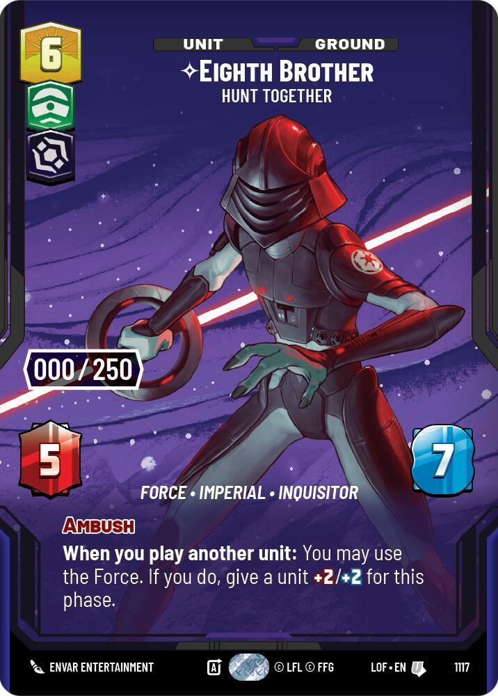 Eighth Brother - Hunt Together (Serialized) card image