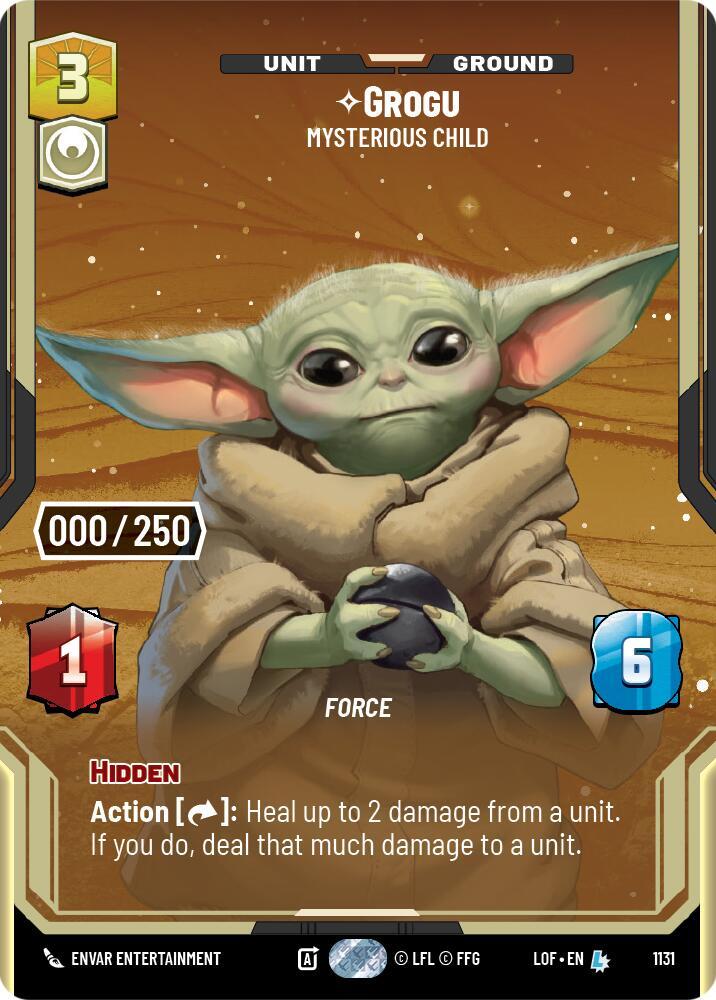 Grogu - Mysterious Child (Serialized) card image