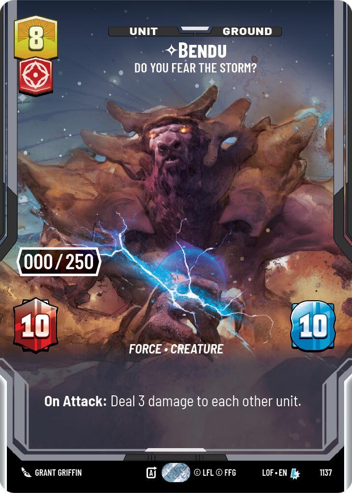 Bendu - Do You Fear the Storm? (Serialized) card image