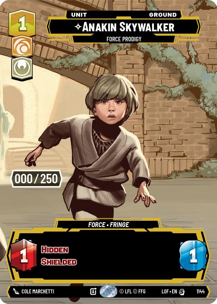 Anakin Skywalker - Force Prodigy (Serialized) card image