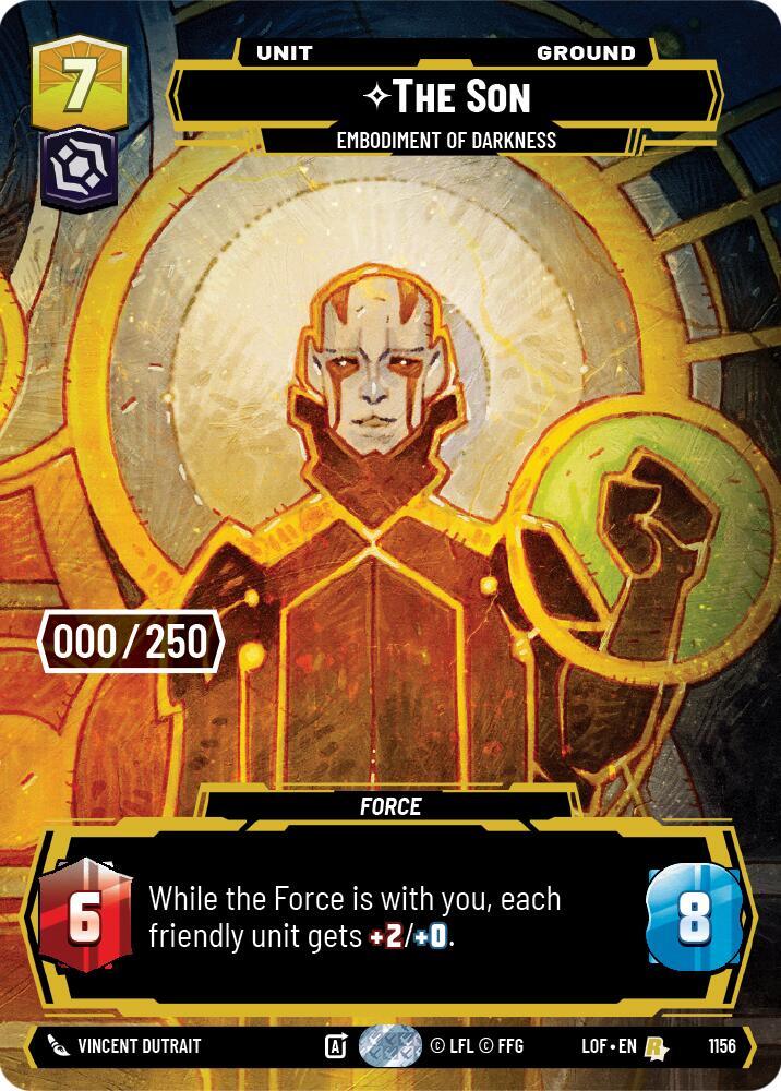 The Son - Embodiment of Darkness (Serialized) card image