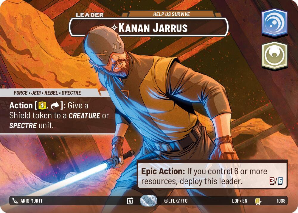 Kanan Jarrus - Help Us Survive (Showcase) card image