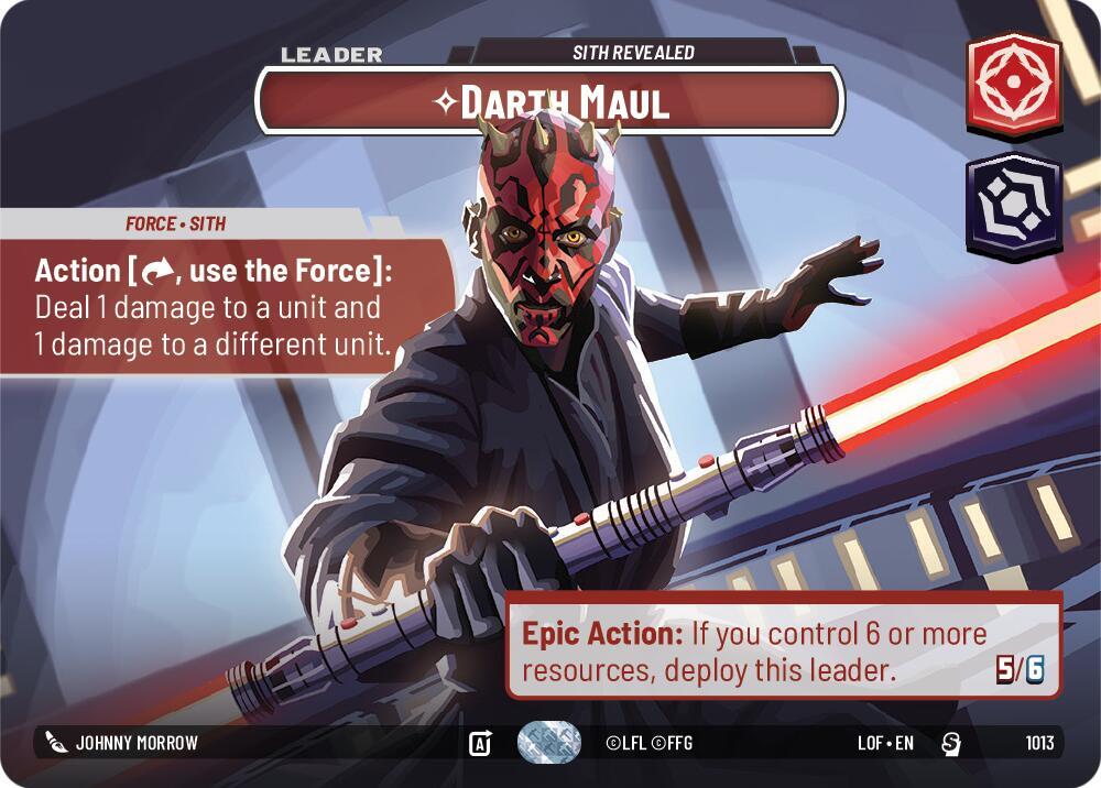 Darth Maul - Sith Revealed (Showcase) card image