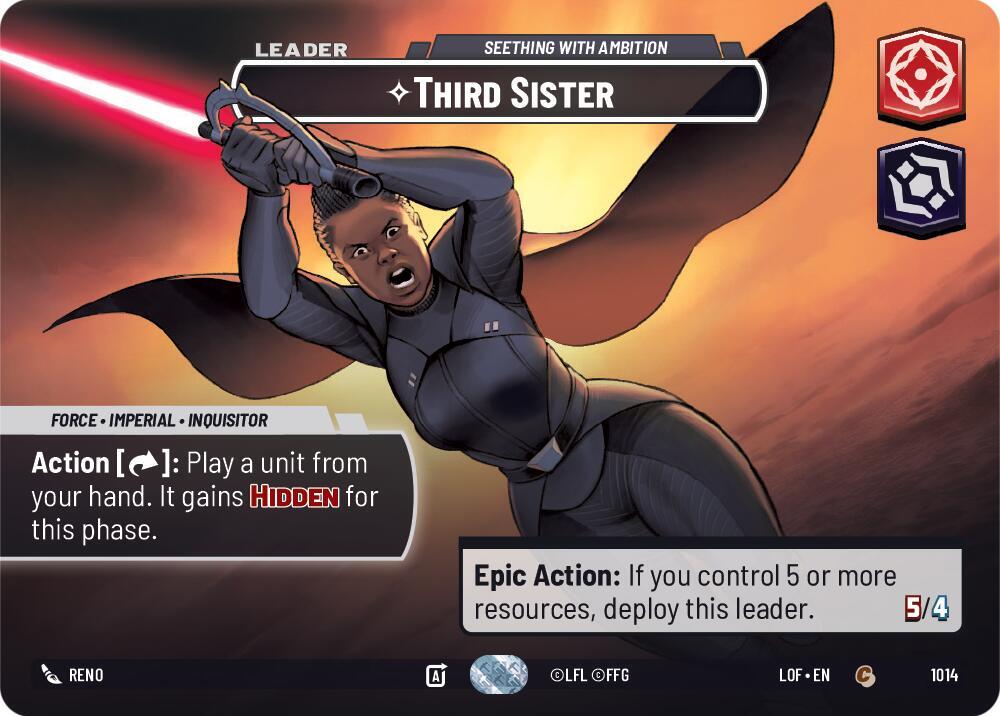 Third Sister - Seething With Ambition (Showcase) card image