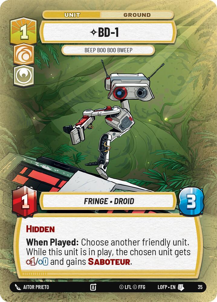 BD-1 - Beep Boo Boo Bweep (Foil) card image