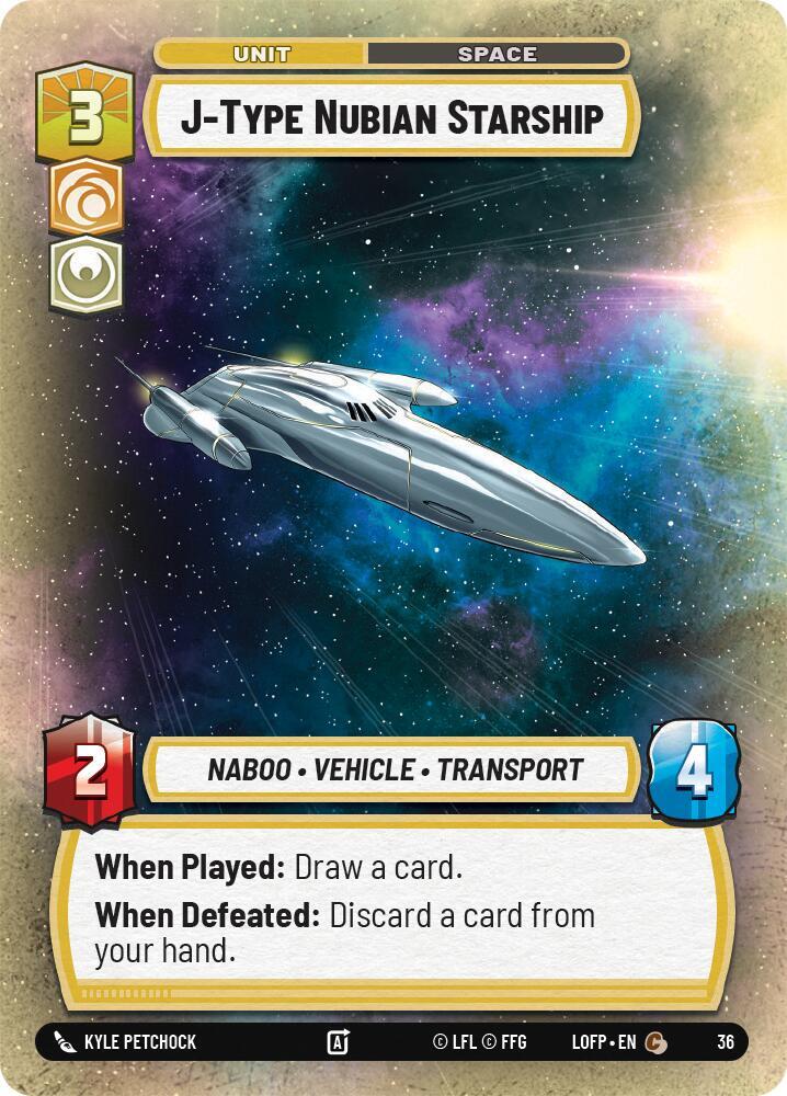 J-Type Nubian Starship (Foil) card image