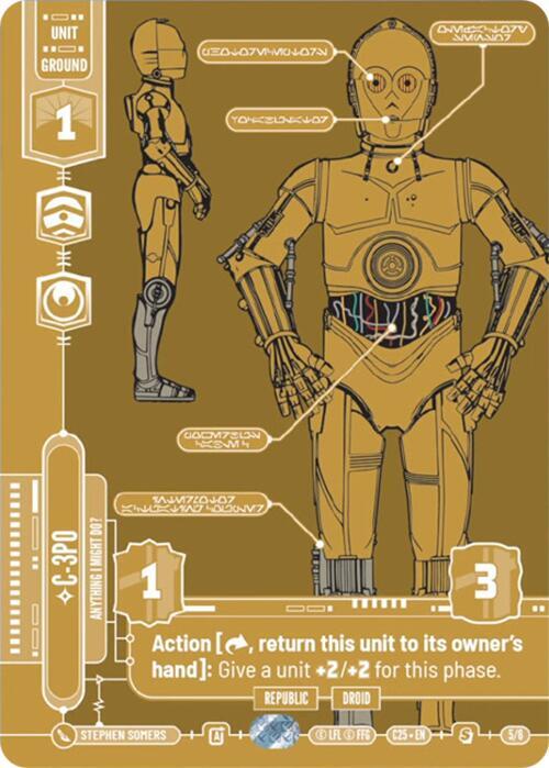 C-3PO - Anything I Might Do? card image