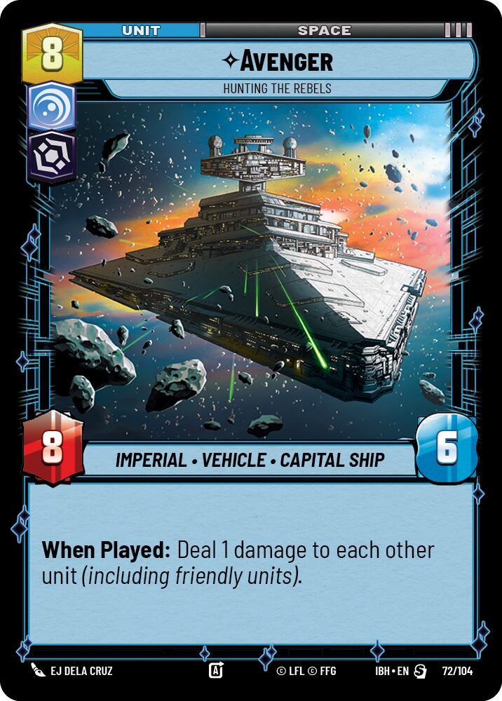 Avenger - Hunting the Rebels card image