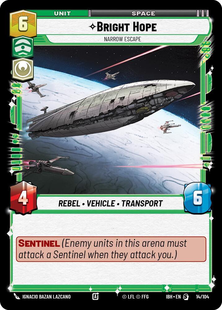 Bright Hope - Narrow Escape card image