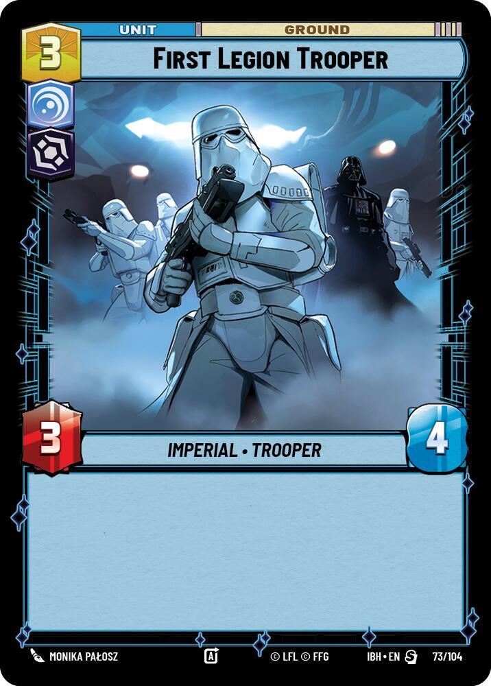 First Legion Trooper (73/104) card image