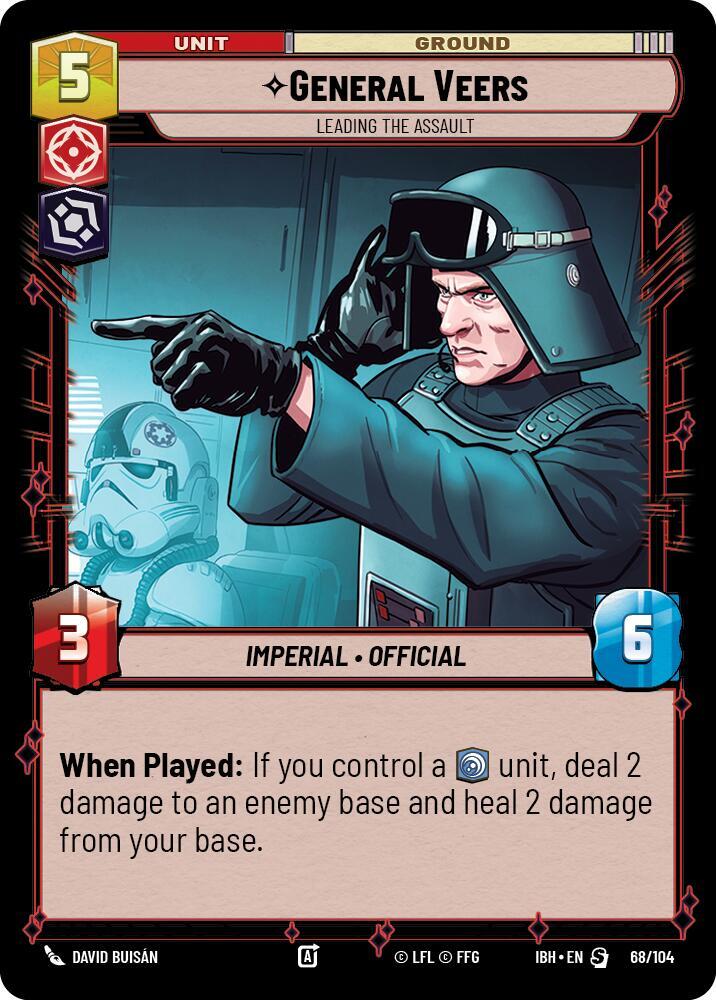 General Veers - Leading the Assault card image