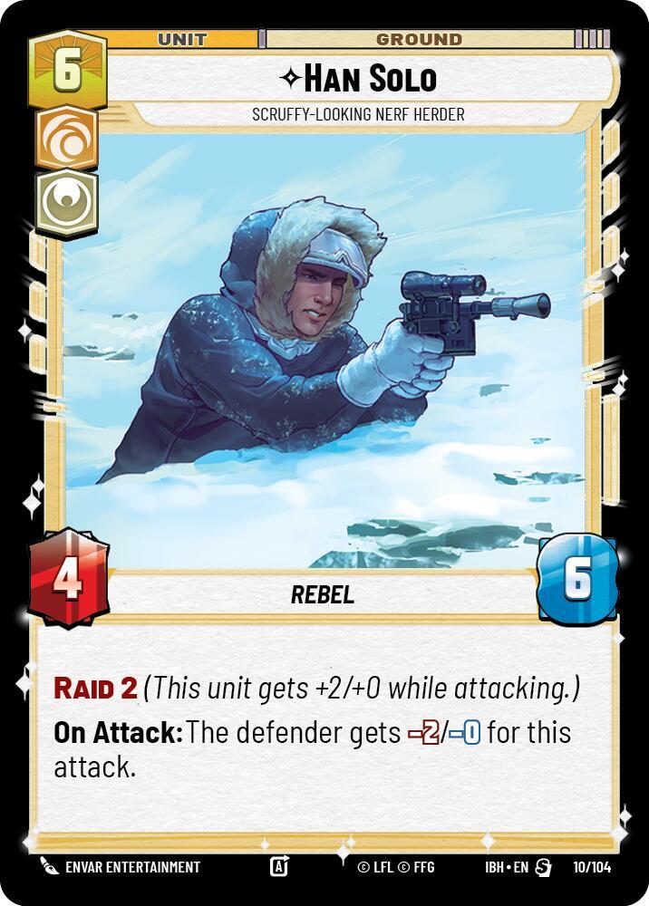Han Solo - Scruffy-Looking Nerf Herder card image