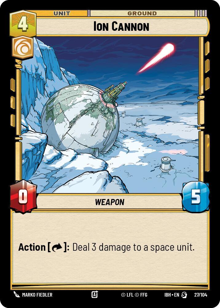 Ion Cannon (27/104) card image
