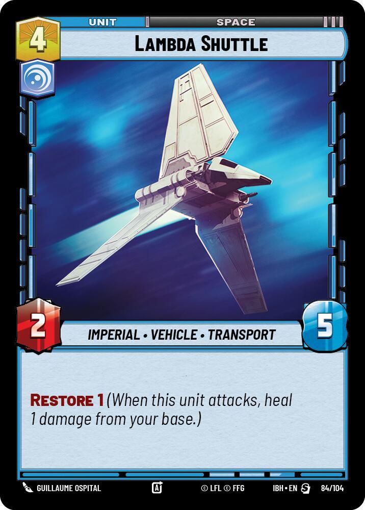 Lambda Shuttle (84/104) card image