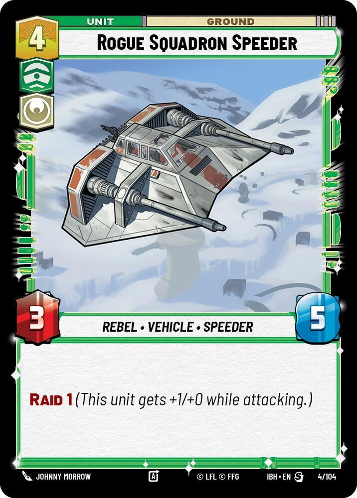 Rogue Squadron Speeder card image