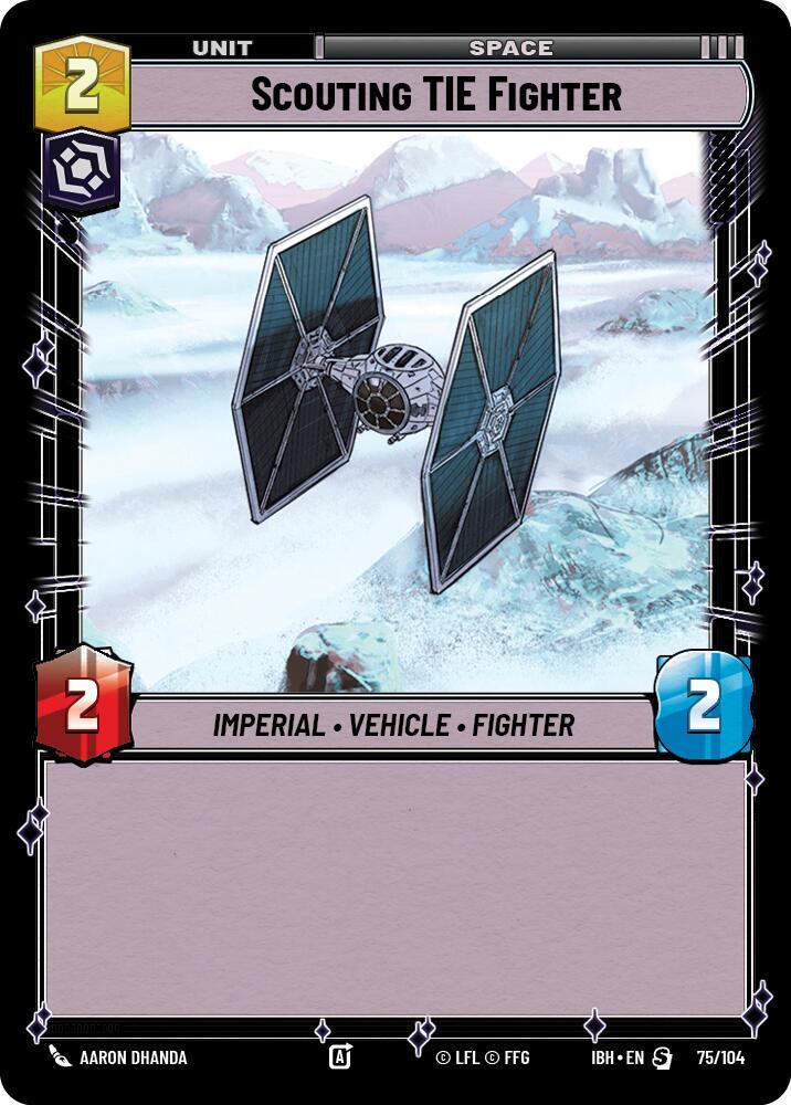 Scouting TIE Fighter card image