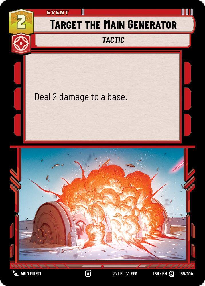 Target the Main Generator card image