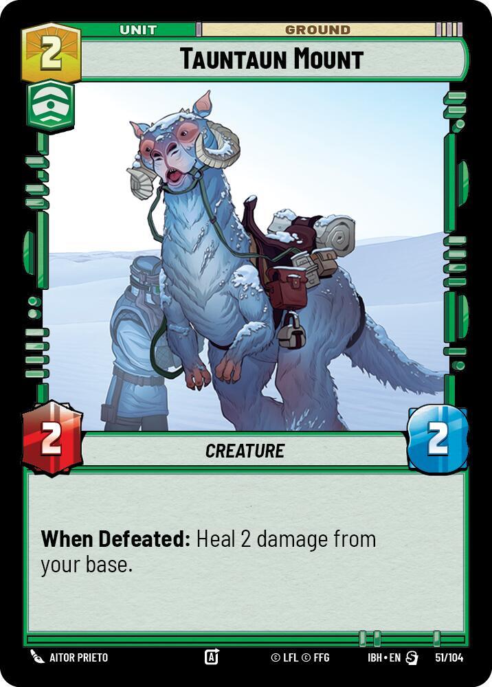 Tauntaun Mount (51/104) card image