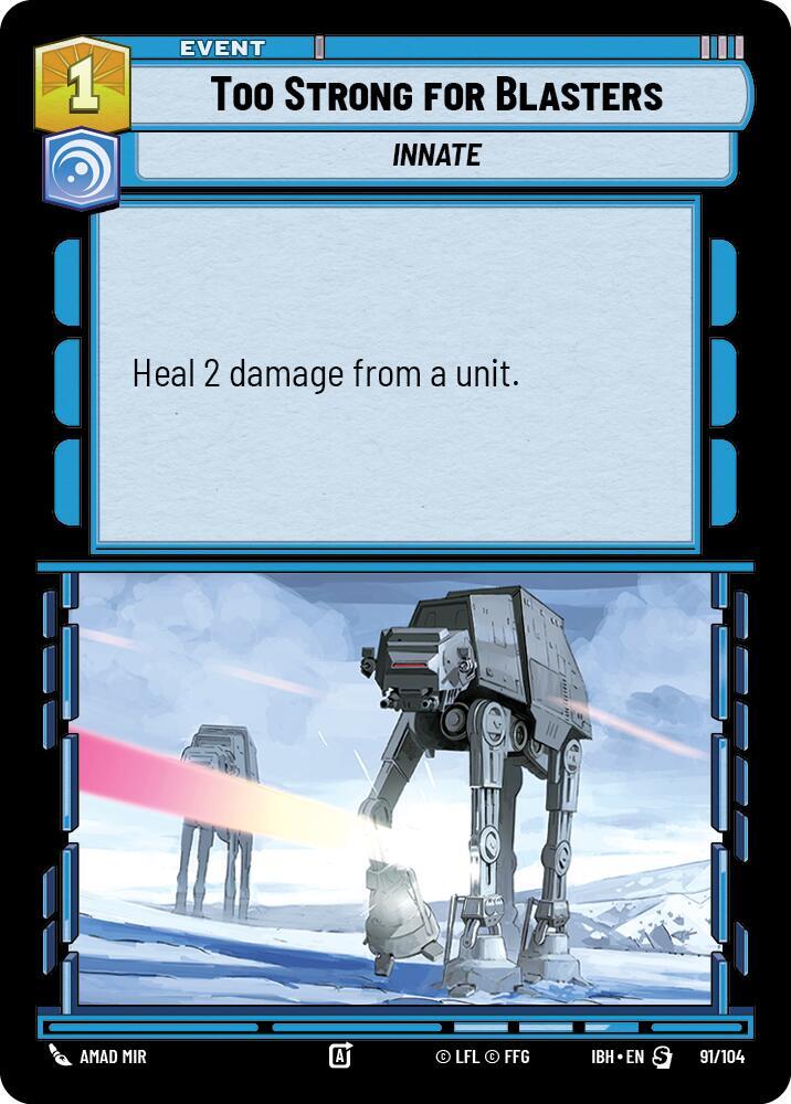 Too Strong for Blasters (91/104) card image