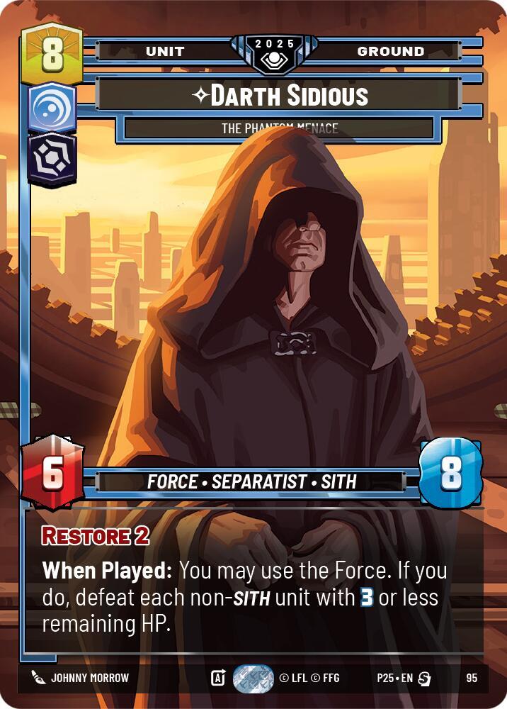 Darth Sidious - The Phantom Menace card image