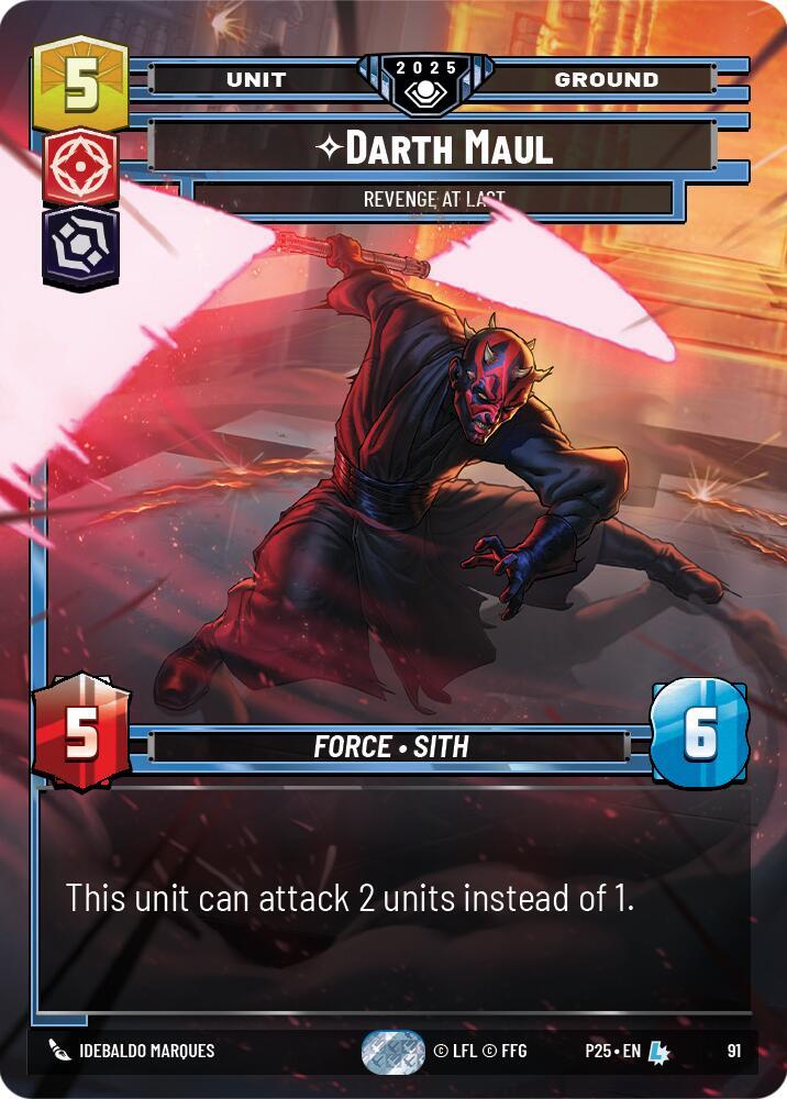 Darth Maul - Revenge at Last card image