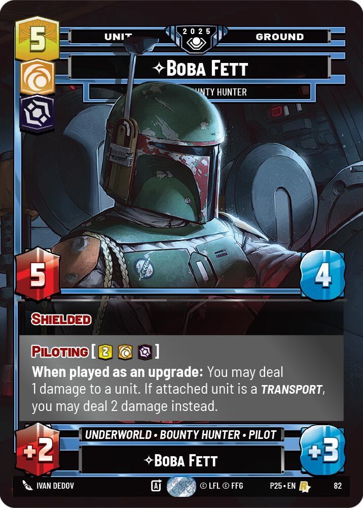 Boba Fett - Feared Bounty Hunter card image