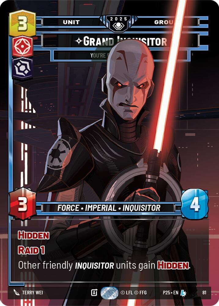 Grand Inquisitor - You're Right to Be Afraid card image
