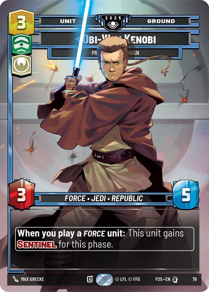 Obi-Wan Kenobi - Protective Padawan card image